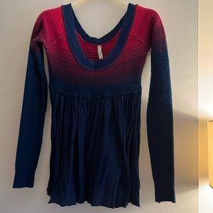 Free people. Size small. Knit top